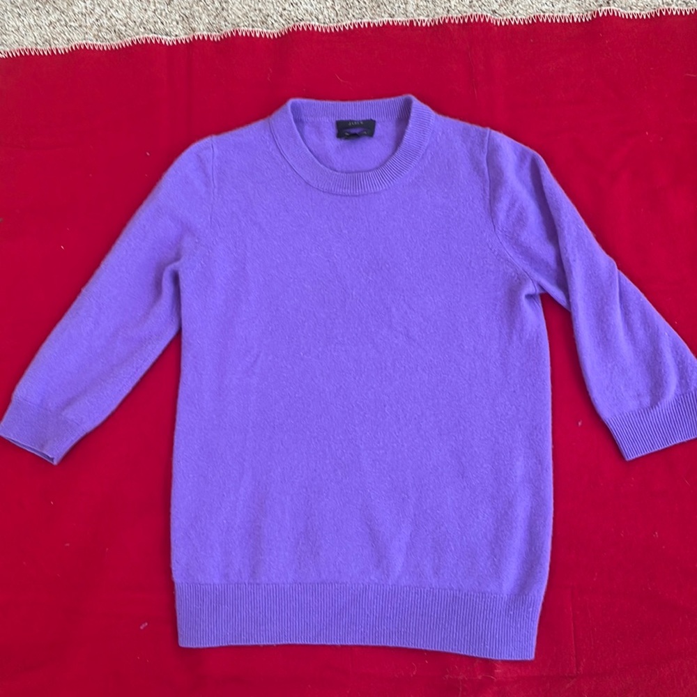 Italian cashmere J Crew sweater size M